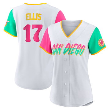 Women's A.J. Ellis San Diego Padres Replica Brown Road Jersey