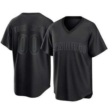 San Diego Padres Road Custom Men Jersey - Brown - Dingeas