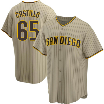 2018 San Diego Padres Jose Castillo #65 Game Used Navy Jersey SDP1083