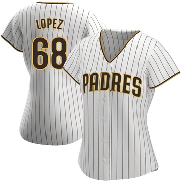 Men's Jose Lopez San Diego Padres Replica Brown Sand/ Alternate Jersey