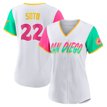 Youth Juan Soto San Diego Padres Replica Home Jersey (as1,  Alpha, s, Regular) White : Sports & Outdoors