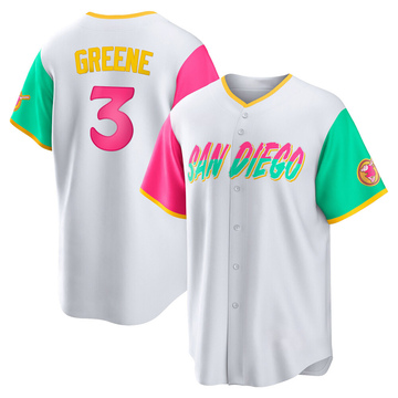 Khalil Greene San Diego Padres Youth Green Backer T-Shirt - Navy