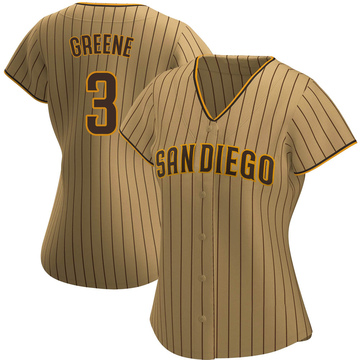 Men's Khalil Greene San Diego Padres Replica White Home Cooperstown  Collection Jersey