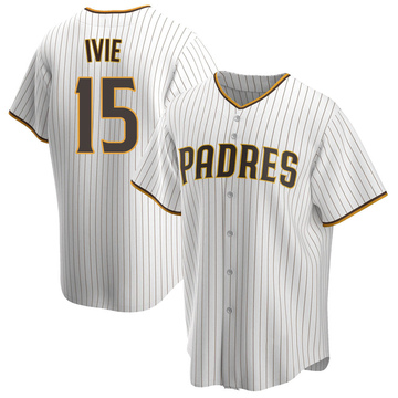 Women's Mike Ivie San Diego Padres Replica Brown Tan/ Alternate Jersey