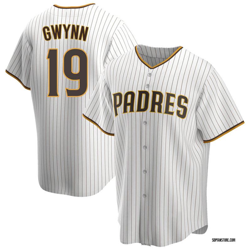 San Diego Padres #19 Tony Gwynn 1984 White Jersey on sale,for  Cheap,wholesale from China